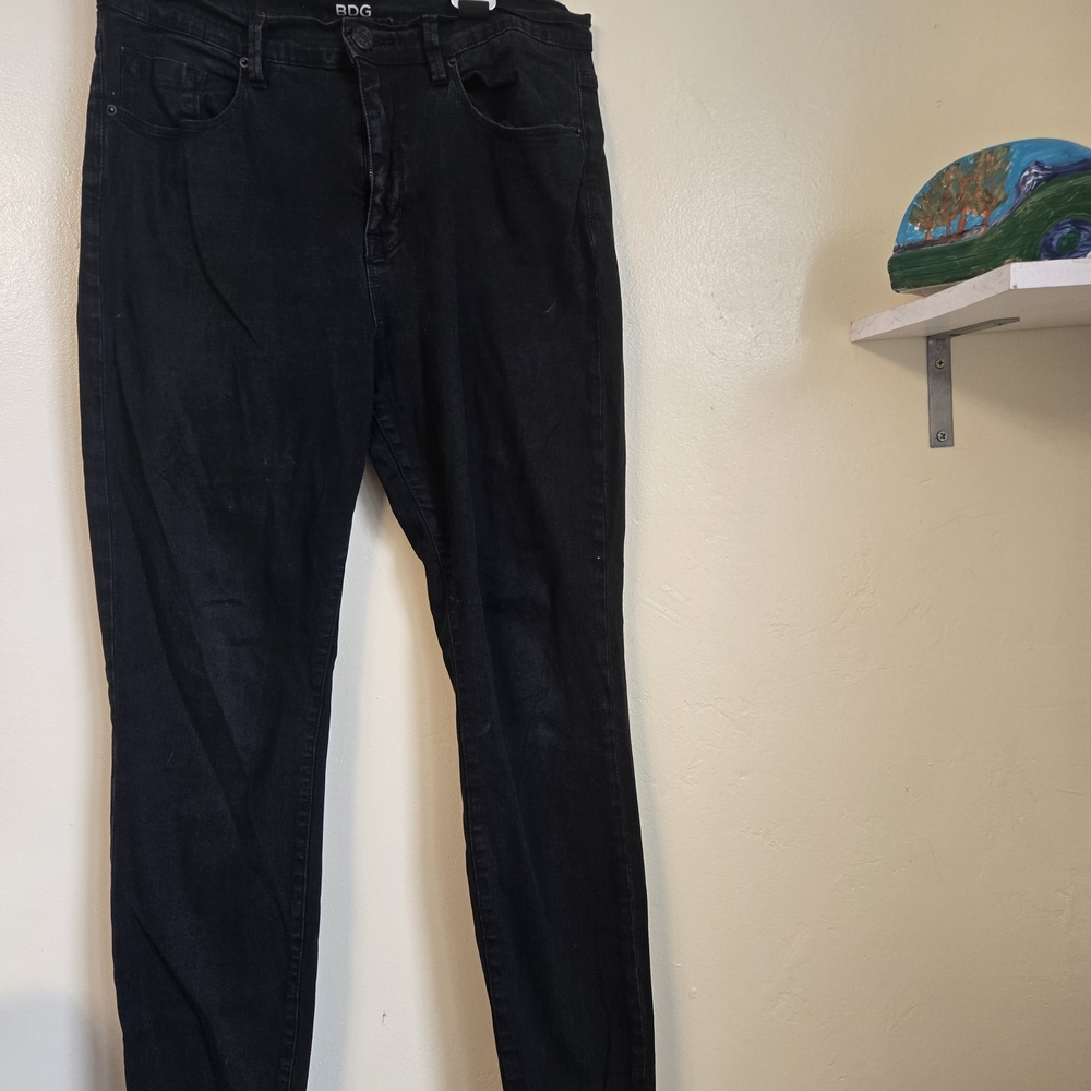 Women's High Rise Ankle Black Jeans